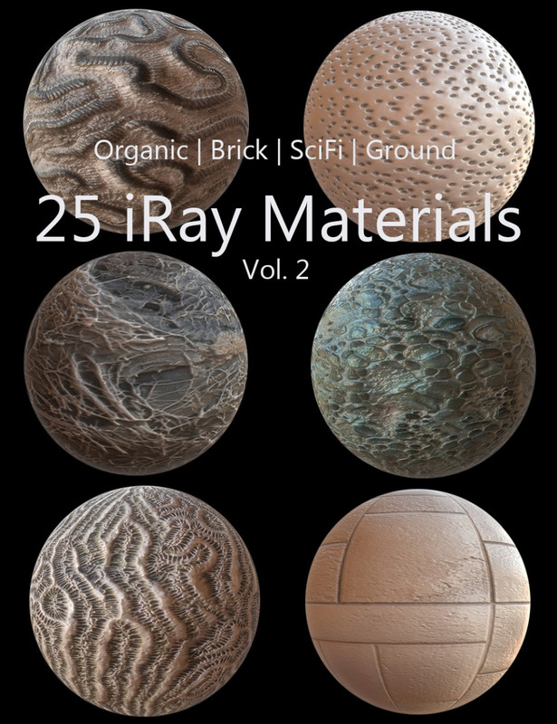 iray materials collection vol 2 00 main daz3d