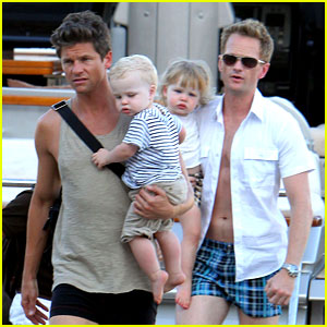 Neil Patrick Harris mit cooler, Ehemann David Burtka 