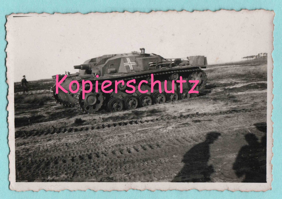 orig. Foto Sturmgeschütz Stug III Ausf. A oder B