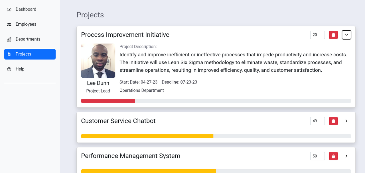 Employee-Directory-Projects