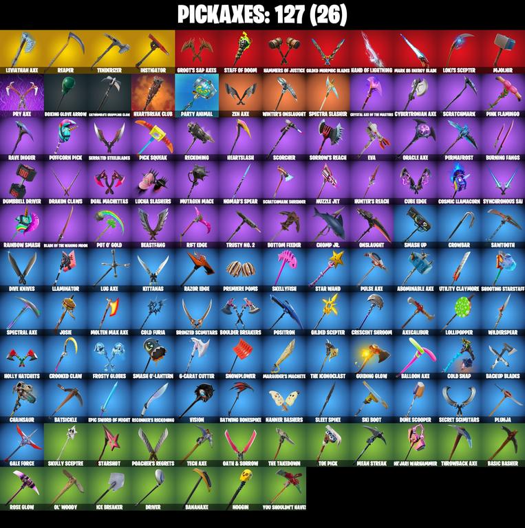 pickaxes comp