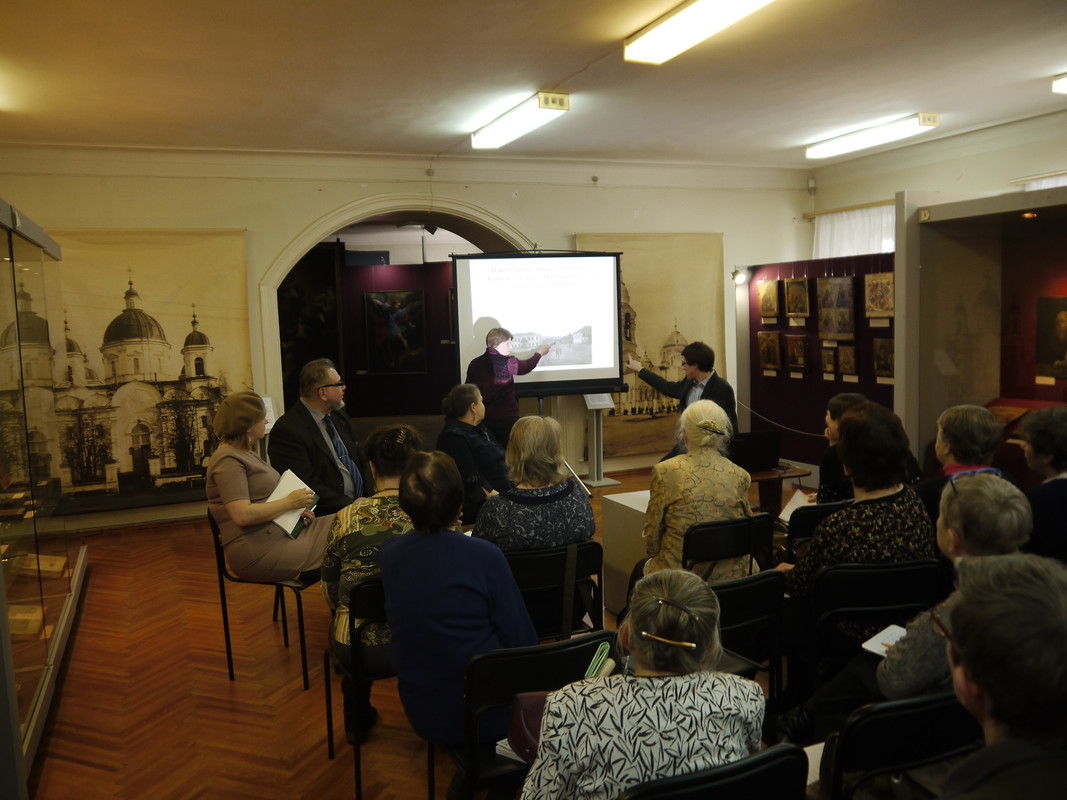 Дискуссия во время доклада  Химкова А.Е.