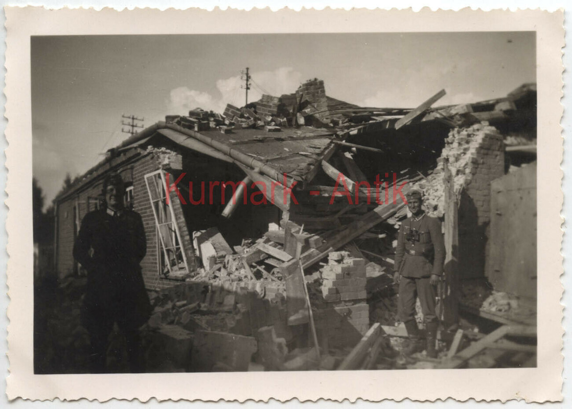 1Foto Wehrmacht Art. Reg.49 Polen Feldzug Warschau Bunker Fort V