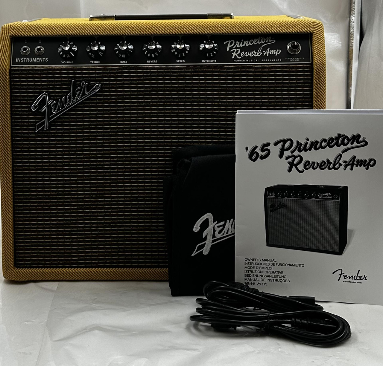 FENDER 65 PRINCETON REVERB-AMP LIMITED EDITION AMPLIFIER W/ COVER