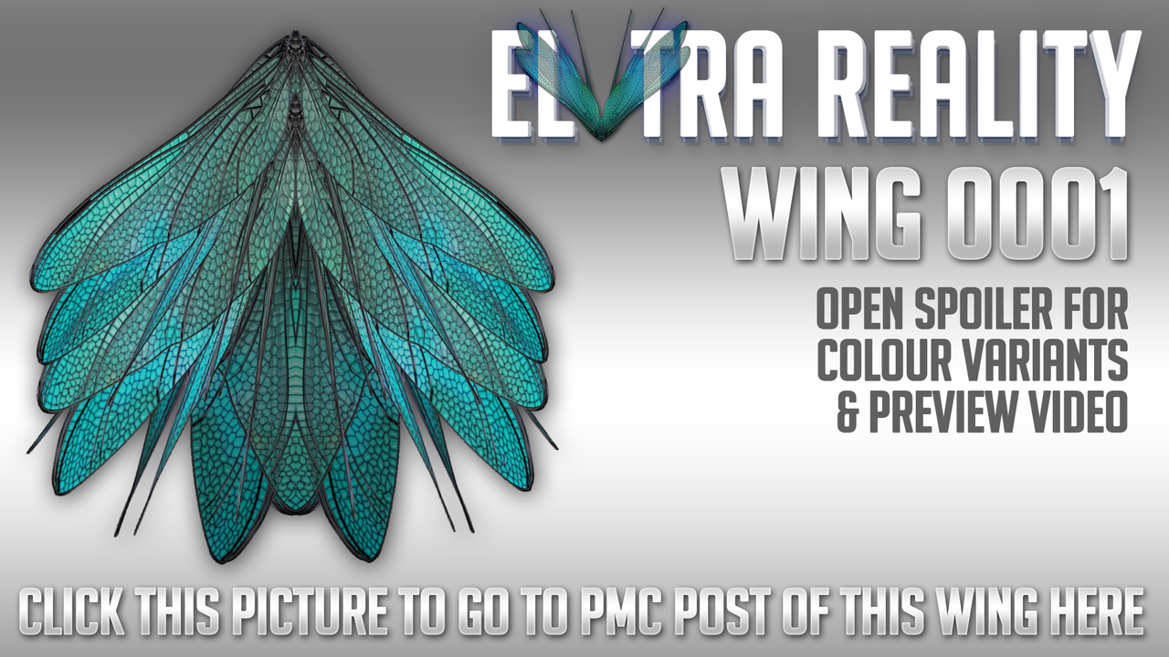 ELYTRA REALITY HD Wings Modules | Resource Pack Addon | Overview of all wing type modules asap updated when new wing type modules added | ☿ Minecraft Texture Pack