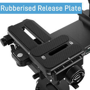 Rubberised Release Plate