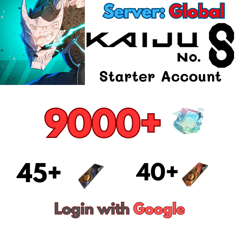 [Global] KAIJU NO. 8 THE GAME reroll Account