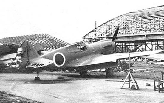Avions alliés capturés au service du Japon Un-Curtiss-P40