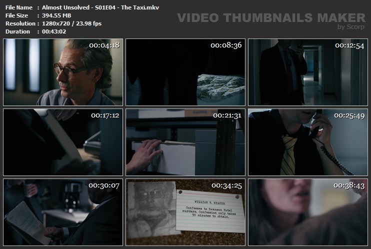 Almost Unsolved - S01E04 - The Taxi.mkv