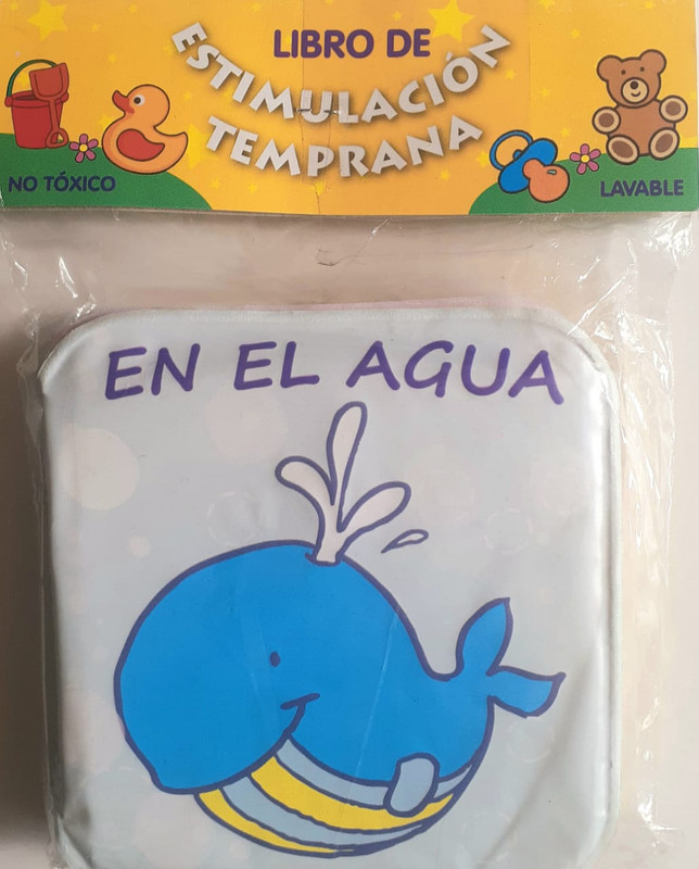 EN EL AGUA, LIBROS PARA EL AGUA ESTIMULACION TEMPRANA