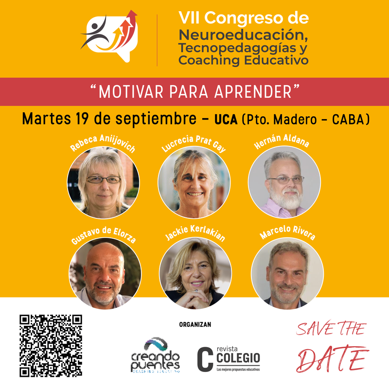 VII  Congreso de Neuroeducación, Tecnopedagogías y Coaching Educativo