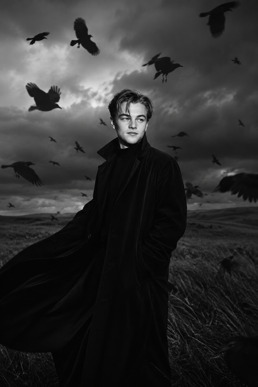 Example result for: Gothic Crow Field Portrait