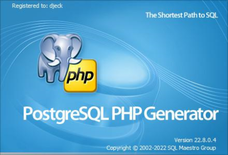 PostgreSQL PHP Generator Professional 22.8.0.4 Multilingual PostgreSQL PHP Generator Professional 22.8.0.4 Multilingual