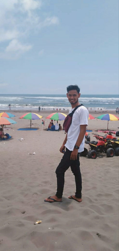 Suasana Pantai Parangtritis.