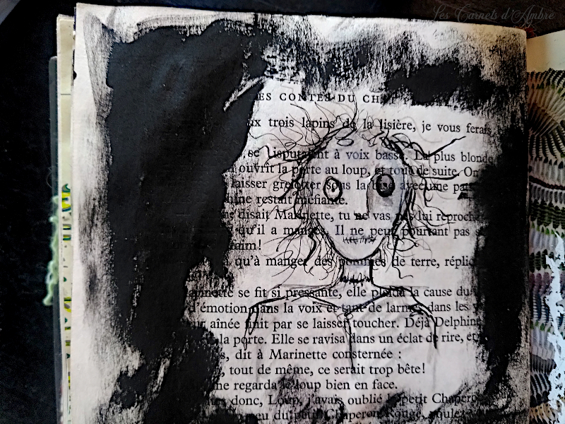 journal créatif - mort échevelé