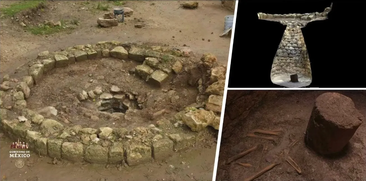 Reporta INAH relevante hallazgo con restos humanos en Ek Balam, Yucatán