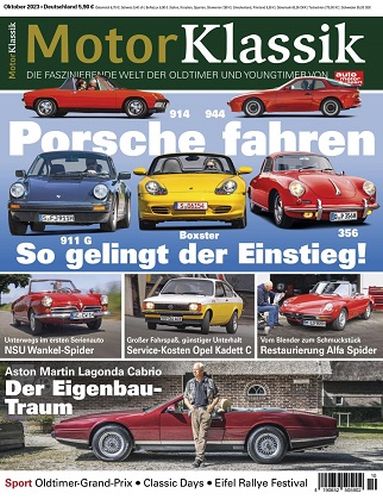 Auto Motor Sport Motor Klassik Magazin No 10 Oktober 2023