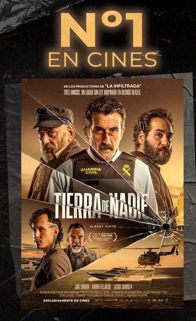 “TIERRA DE NADIE” FUE AYER Nº1 DE TAQUILLA EN CINES