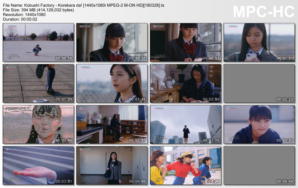 Kobushi Factory - Korekara da! [1440x1080i MPEG-2 M-ON HD][18032