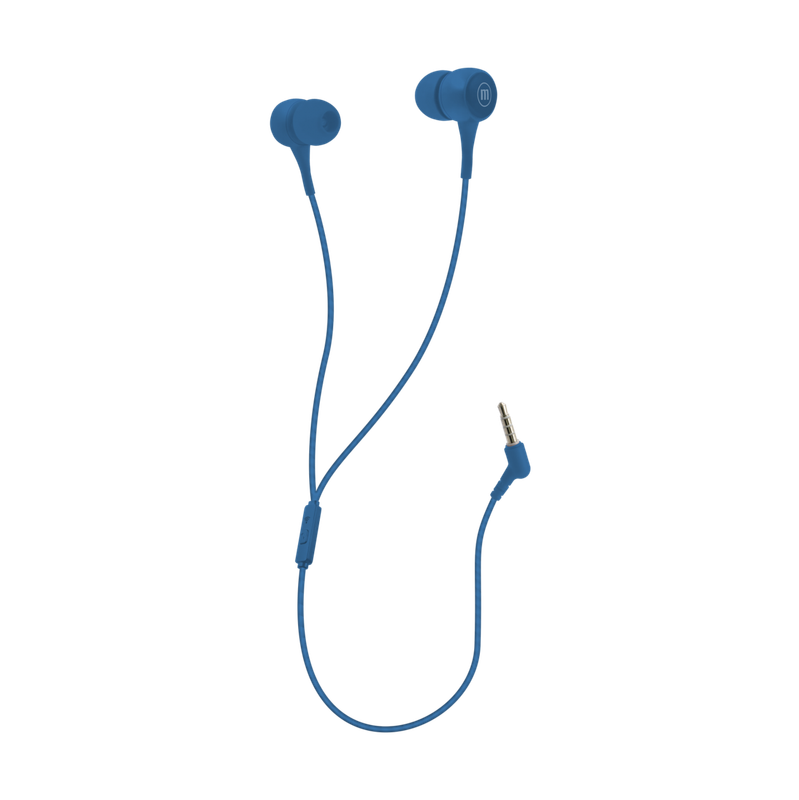 Una persona usando los audífonos IN-POP, mostrando su comodidad y diseño.