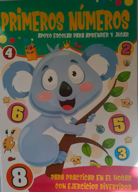 PRIMEROS NUMEROS APOYO ESCOLAR PARA APRENDER Y JUGAR, M4 EDITORIAL