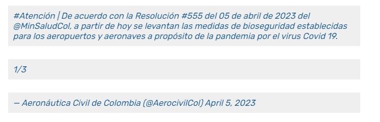 Colombia levanta los barbijos obligatorios de sus vuelos - Coronavirus en Colombia: Pruebas PCR y viajes, Cuarentena - Foro América del Sur