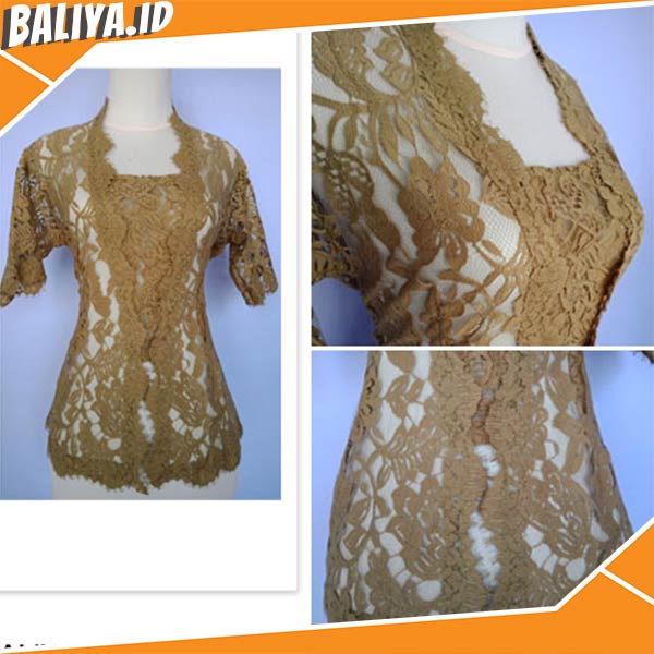 Model Kebaya Brokat Modern Baliya.id