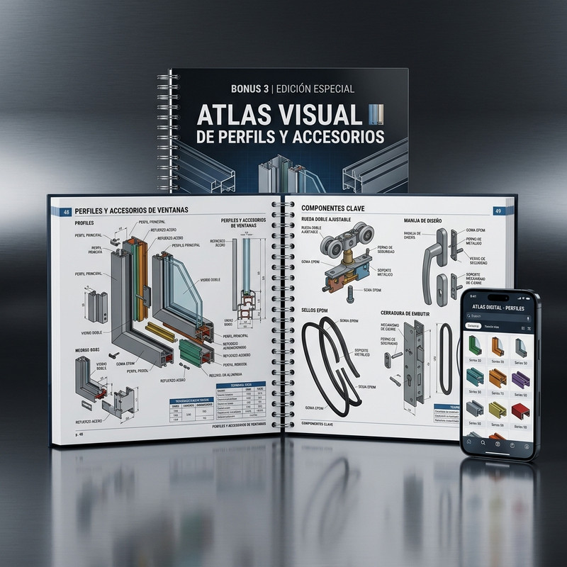 Mockup Bonus 3: Atlas Visual de Perfiles y Accesorios