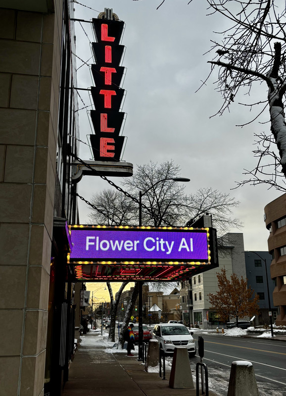 Flower City AI conference banner
