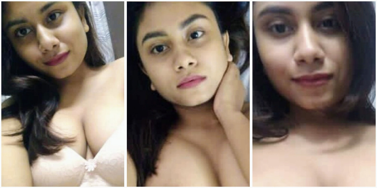 Beautiful Girl Showing her boob rubbing hard exclusive viral