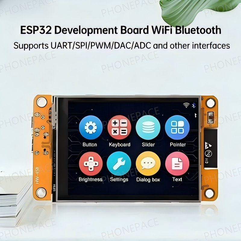 ESP32 Arduino LVGL WiFi Bluetooth Touchscreen Board