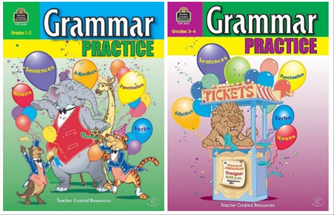 Grammar Practice (Teacher Created Resources) 1-2-3-4