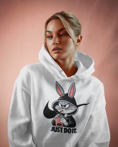 Bugs Bunny 'Just Do It' Parody Hoodie