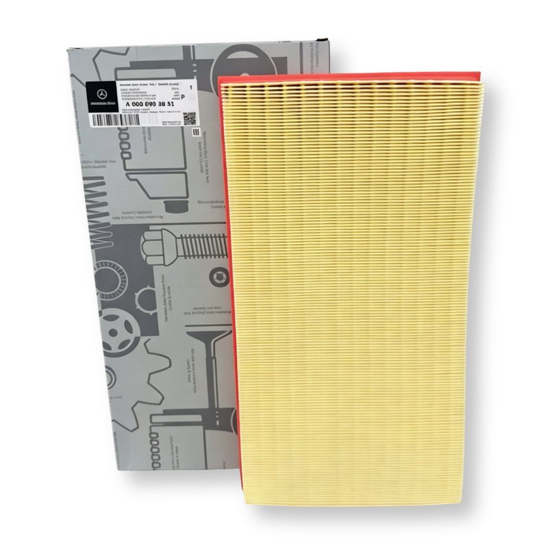 Mercedes Benz Engine Air Filter fits Viano Vito Mixto W639 Valente 2.0 2.2 CDI 3.0 3.5 V6, Compatible with OE A0000903851 0000903851 A0000901651 0000901651 C40163