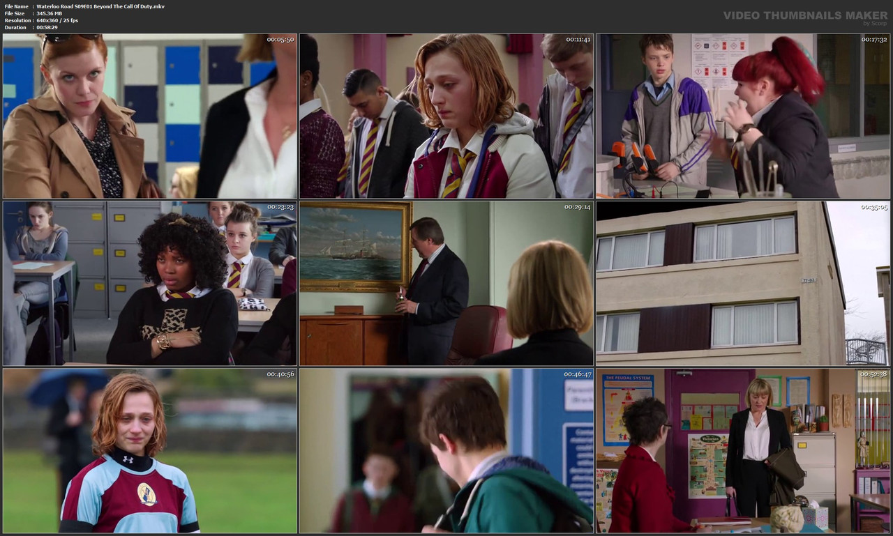 Waterloo Road S09E01 Beyond The Call Of Duty.mkv