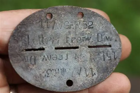 Chapa de Identificación de la 15ª SS División Lettische Nº 1 Chapa de Identificación de la 15ª SS División Lettische Nº 1