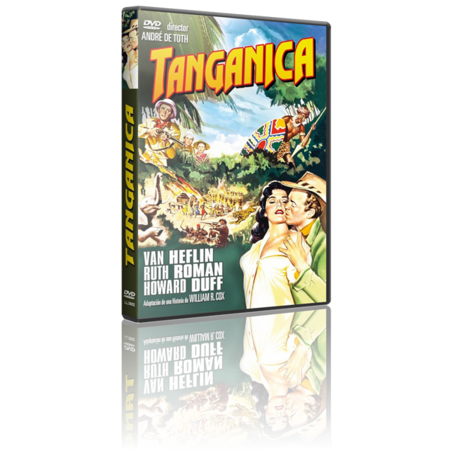 Portada - Tanganica [DVD5 Full][Pal][Cast/Ing][Sub:Nó][Aventuras][1954]