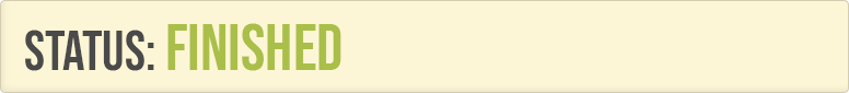 STATUS: Finished