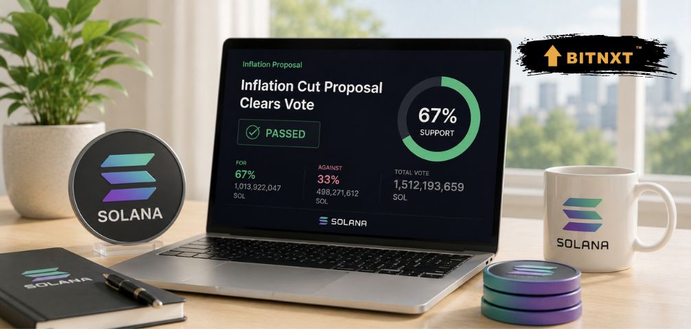 Solana Inflation Cut Clears Vote With 67% Support