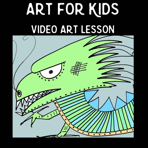 Art for Kids: Learn How to Draw a Mystical Dragon!