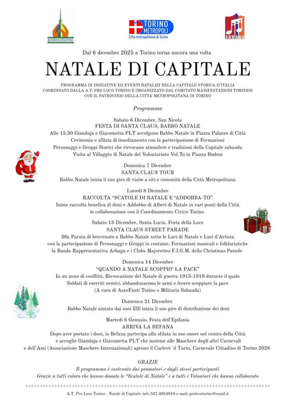 Torino: Torna la magia di “Natale di Capitale” Torino: Torna la magia di “Natale di Capitale”