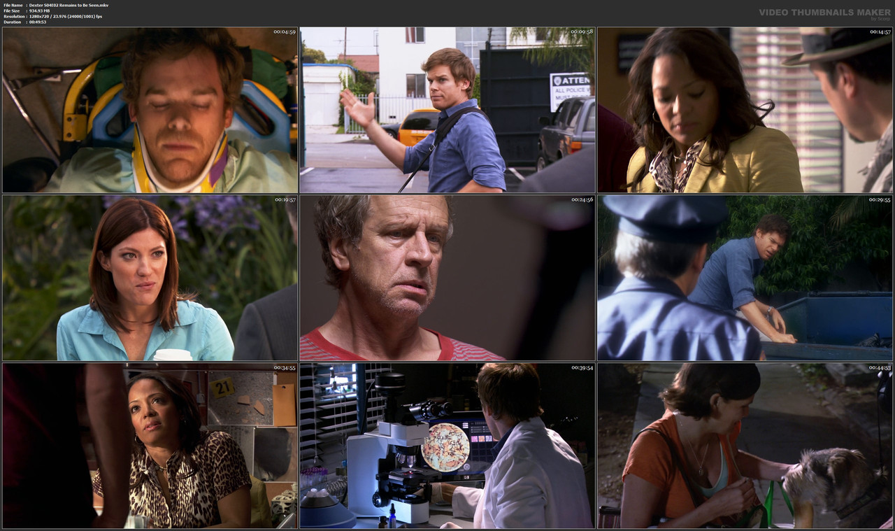 Dexter S04E02 Remains to Be Seen.mkv