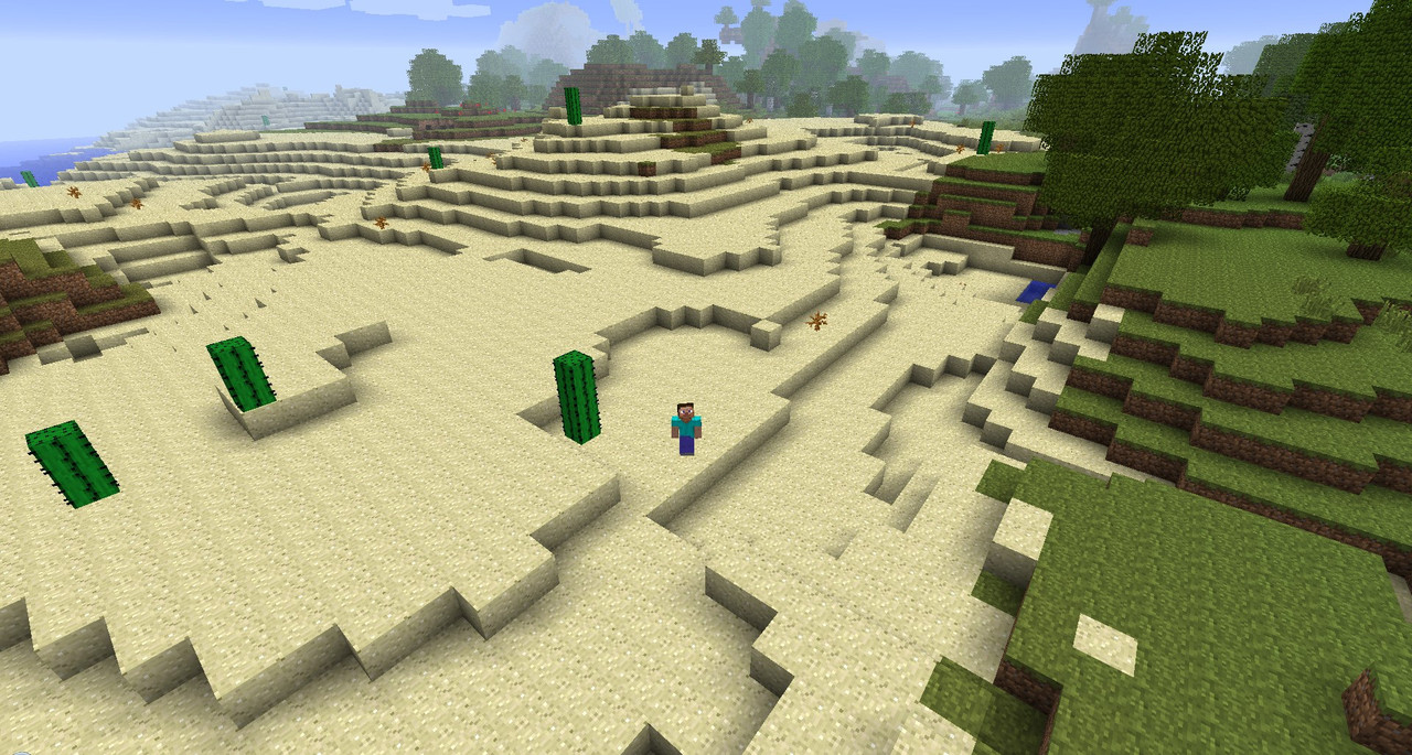 Screenshot using the freecam mod