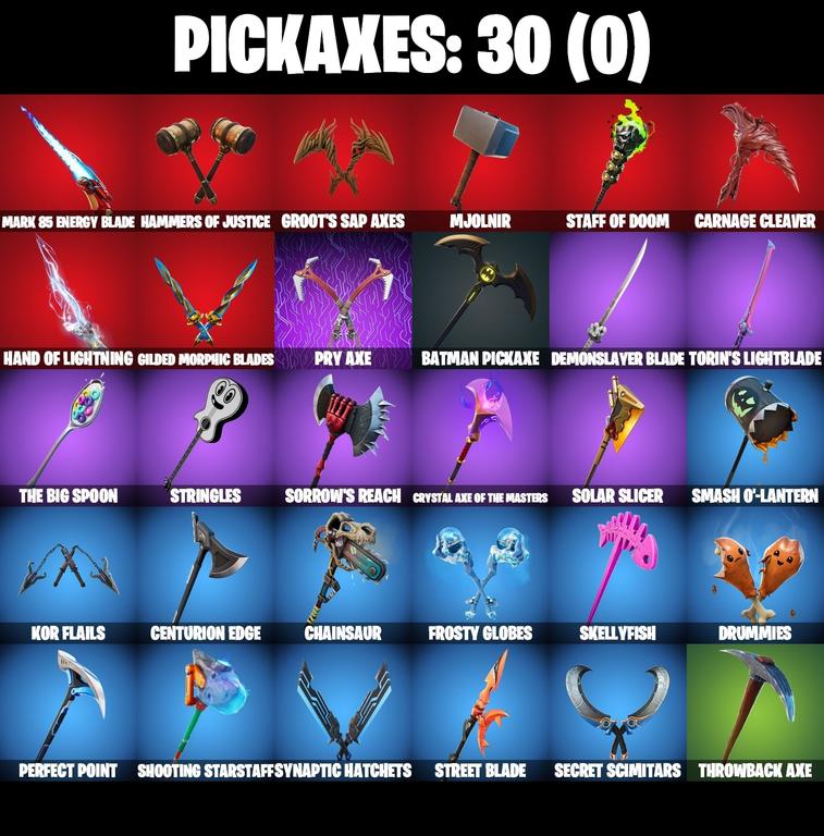 pickaxes comp