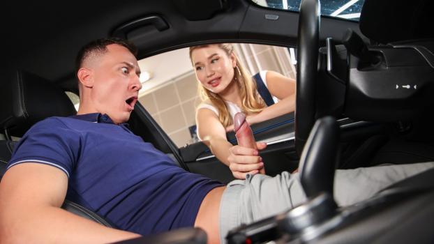 HornyHostel - Amalia Davis - Wax On, Wack Off