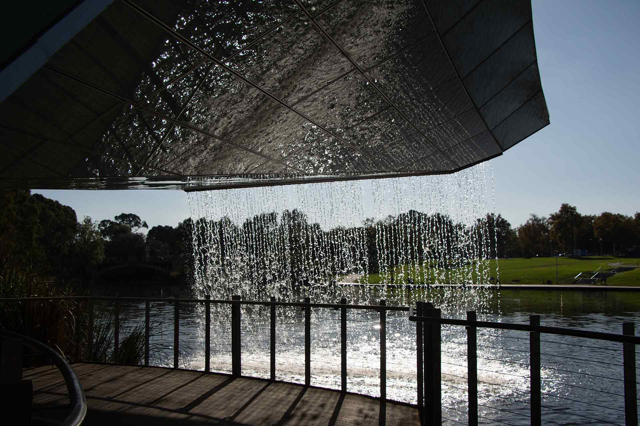 Falling water