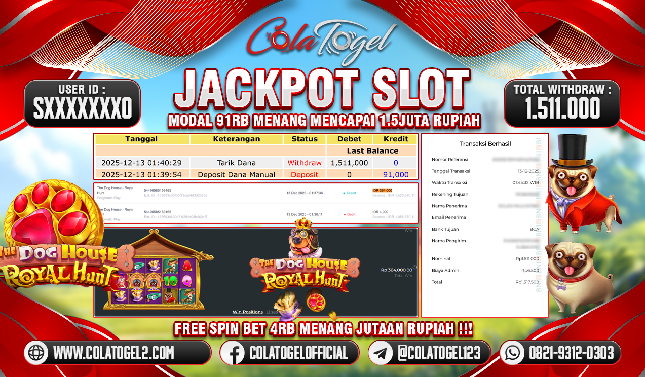 JACKPOT SLOT GACOR!!