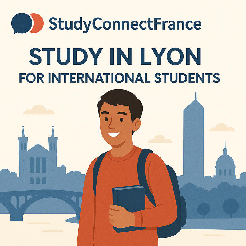 Study in Lyon for international students with StudyConnectFrance