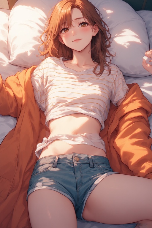 She-is-laying-down-on-a-bed-sp-1
