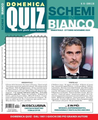 Domenica Quiz N.3795 - Ottobre-Novembre 2024